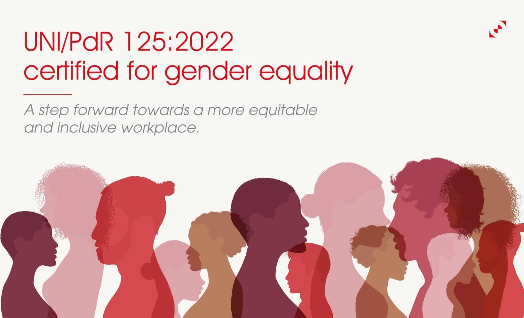 Featured image for “Operamed certified UNI/PdR 125:2022 for Gender Equality”