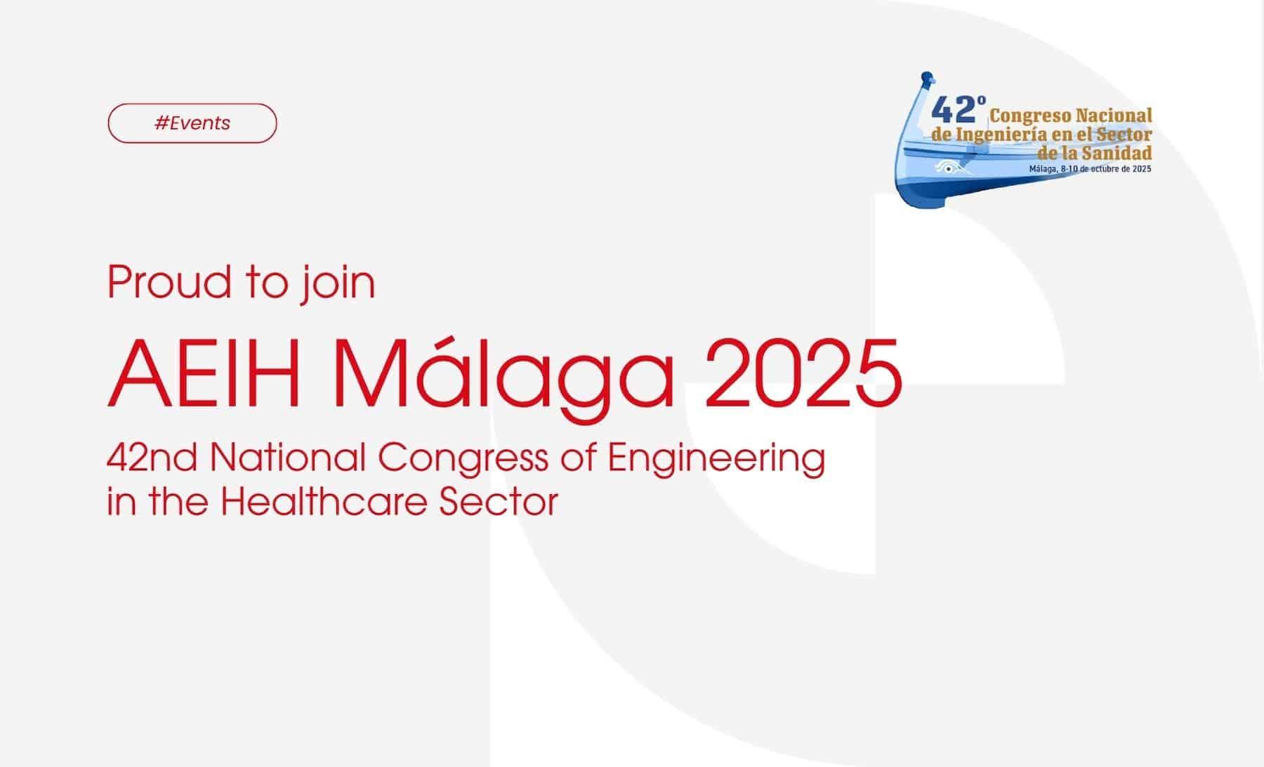 Featured image for “Operamed joins the 42nd International Congress of Healthcare Engineering in Málaga”